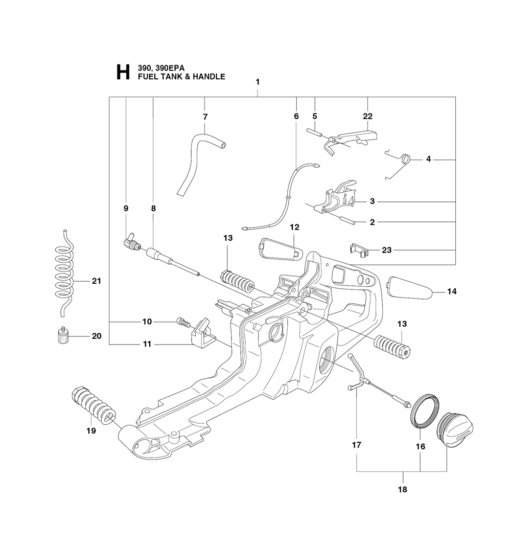 390 EPA-(42)-Husqvarna-PB-8Break Down